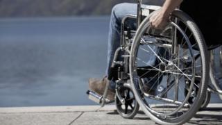 Person in wheelchair
