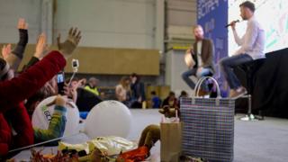 Встреча с блогером Юждином Сагазом