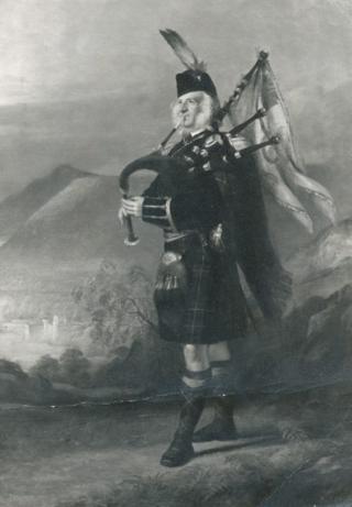 The Piper to the 2nd Marquess of Breadalbane by J M BARCLAY