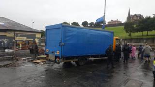 Bogside bonfire