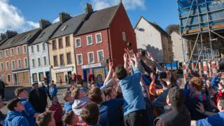 Jedburgh ba' game