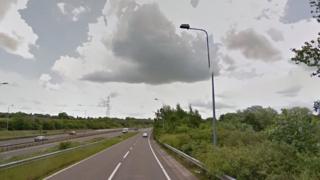 A5 near Tamworth