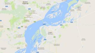 Саратов вилояти Энгельс тумани харитаси
