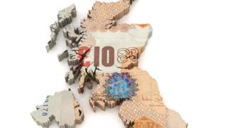 British Pound map
