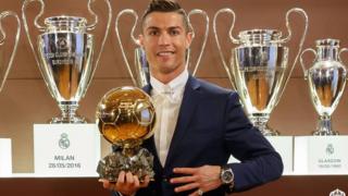 Cristiano Ronaldo, Ballon d'Or ile