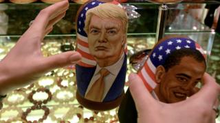 Матрешка с Трампом