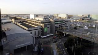 Manchester Airport.