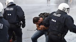Demonstrasi G20 di Hamburg