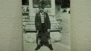A young Bobby Doherty