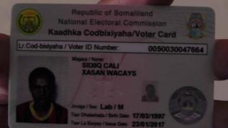 Kaarka codbixiyeyaasha Somaliland