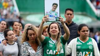 Chapecoense taraftarları