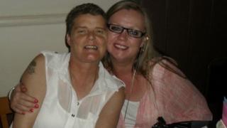 Clare Haslam, 44 and Deborah Clifton