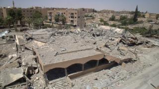 Goobjoogayaal ayaa hay'adda u sheegay in suuqa Tabqa uu ahaa meel shacab halkaas oo Mareykanka uu duqeeyay bishii Maarso ee sanadkan