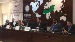 تصویری از نشست گروه بینالمللی تماس در مورد افغانستان