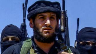 Abu Muhammad al-Adnani, image posted online by IS supporters