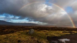 Rainbow over Glencoe