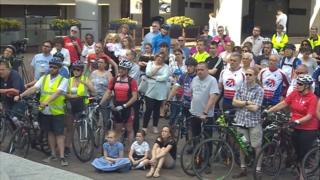 Cycle protests