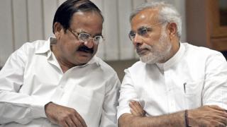 वेंकैया नायडू और मोदी