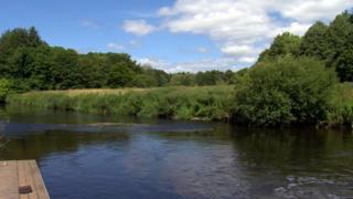 The man was found in water near Shaw's Bridge in Belfast