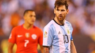 Messi y Alexis Sánchez