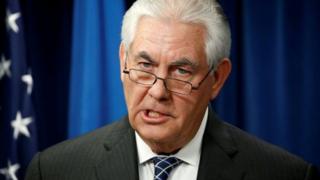 Tillerson wuxuu la kulmayaa Erdogan iyo saraakiil Turki ah