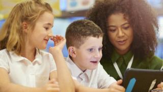 Pupils learning