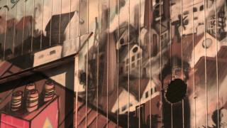 A mural in Manchester