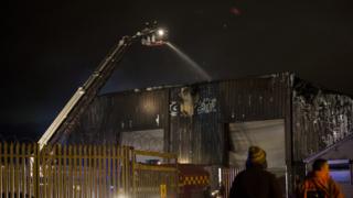Haggardstown fire