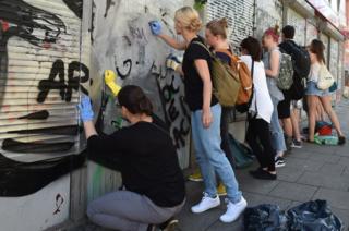 Hamburg clean-up, 10 Jul 17