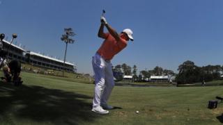 Rory McIlroy plays during the Player's Championship at TPC Sawgrass on May 10, 2017