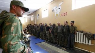 полонені бойовики