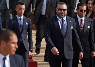Le roi Mohammed VI.