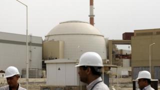 イランのブーシェフル原子力発電所