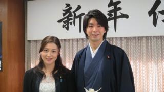 自民党の宮崎謙介衆院議員と妻の金子恵美衆院議員