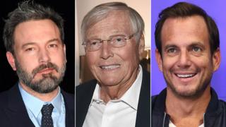 Ben Affleck, Adam West and Will Arnett