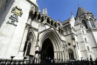 The Royal Courts of Justice in The Strand, London