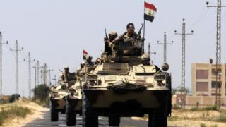 جنود مصريين في سيناء