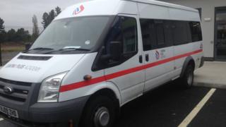 A minibus