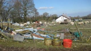 The farm where the offences took place