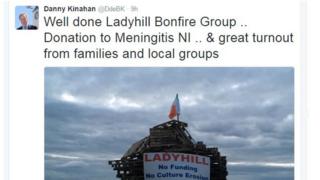 Danny Kinahan posted the photo on Twitter