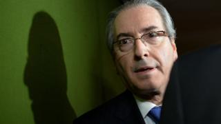 Brazil's Lower House Speaker Eduardo Cunha, who has been suspended by the country's Supreme Court