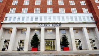 The Dolphin Square apartments in central London