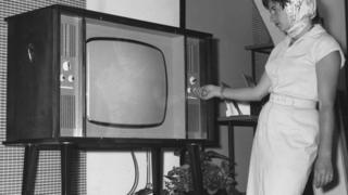 Black and white TV