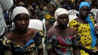 Jovencitas secuestradas en Chibok