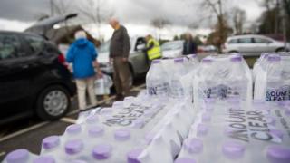 Bottled water point in Crowborough