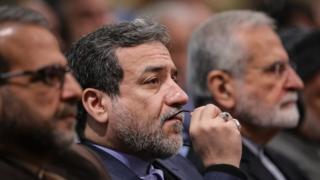 عباس عراقچی معاون وزارت خارجه و مسئول اجرای برجام در ایران در کنفرانس امنیتی تهران