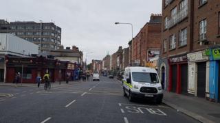 The incident happened on Parnell Street in Dublin