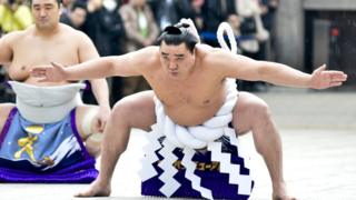 引退を表明した横綱日馬富士(写真は2014年撮影)
