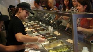 Chipotle food prep