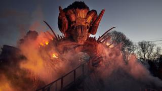 Wicker Man ride